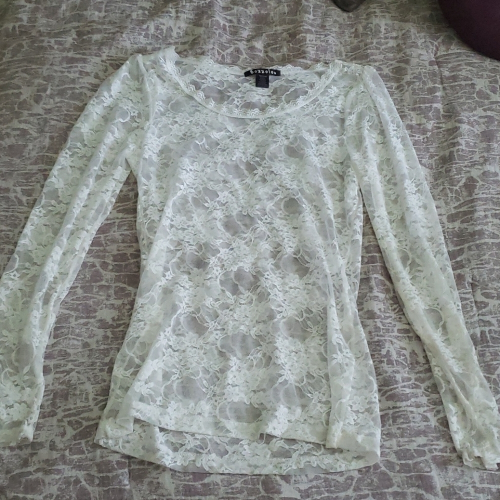 Lace long sleeve